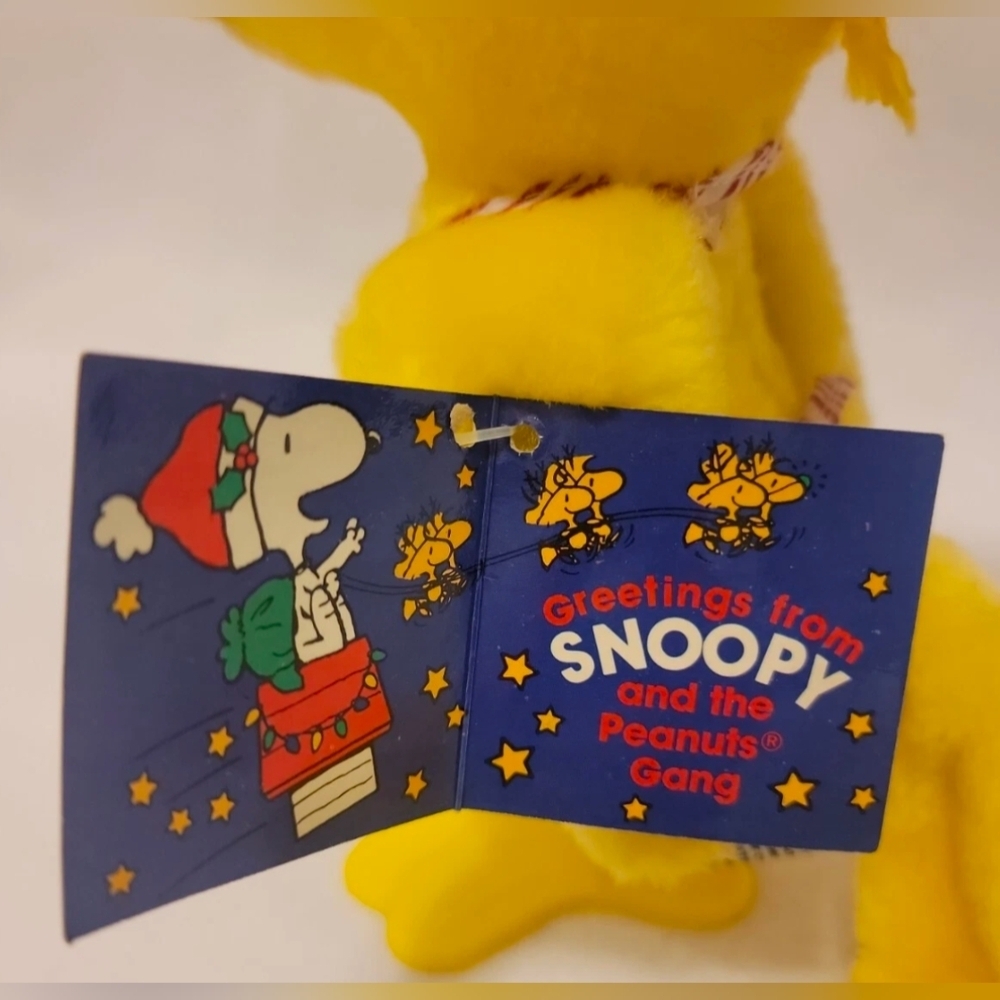 Vintage 1972 Applause Christmas Plush Woodstock Elf Santa's Helper - Picture 3 of 10